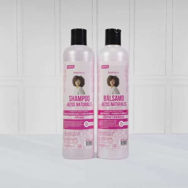 Shampoo y Bálsamo Rizos Reania.y 500ml