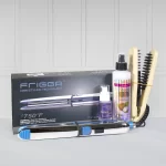 Plancha Frigga + Shoc Keratin Coco + Serum Marroquí + Cepillo