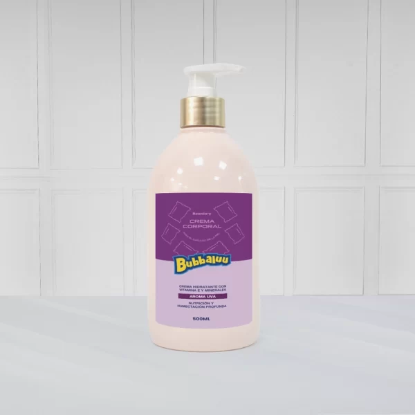 Crema Corporal Bubbaluu Uva 500ml