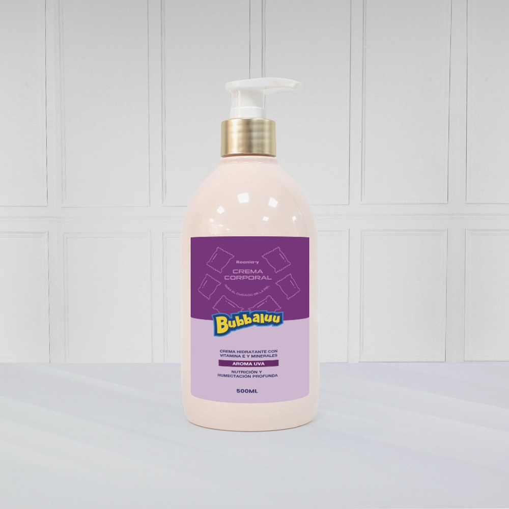 Crema Corporal Bubbaluu Uva 500ml