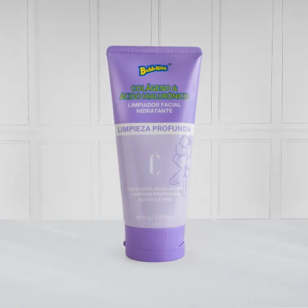 Limpiador Facial Hidratante Bubbaluu 180g