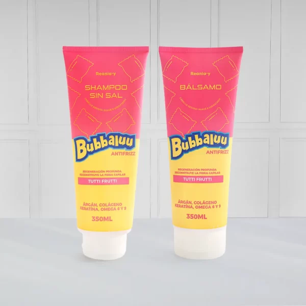 Shampoo Y Acondicionador Argán Bubbaluu