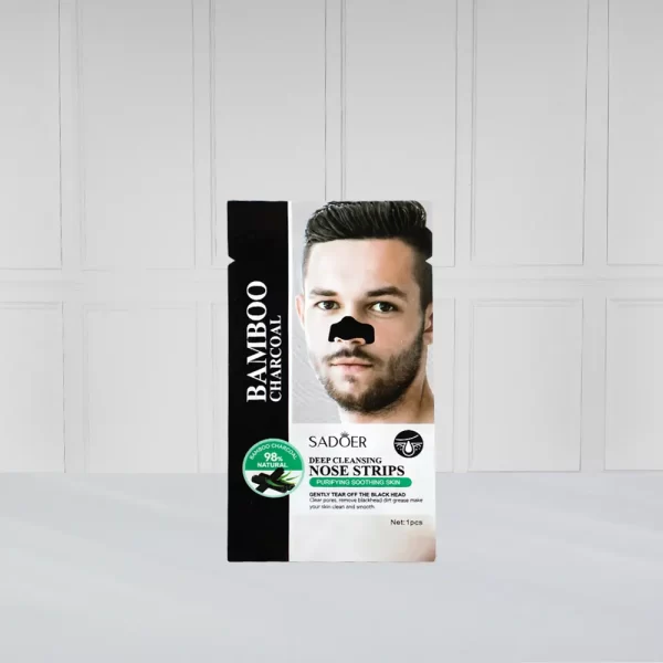 Parche Bamboo Carbón Puntos Negro 6PCS