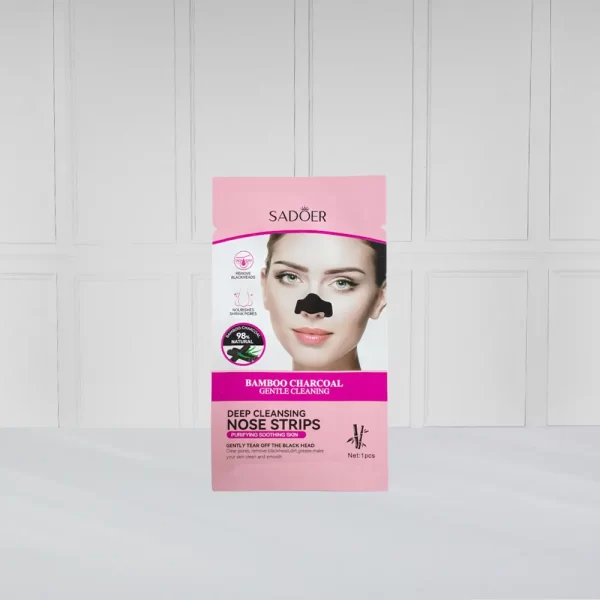 Parche Bamboo Carbón Puntos Negro 6PCS